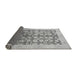 Sideview of Oriental Gray Traditional Rug, abs2498gry