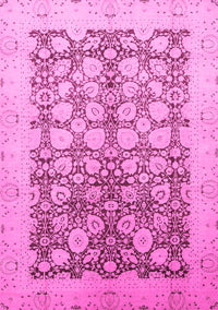 Oriental Pink Traditional Rug, abs2498pnk