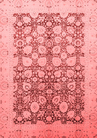 Oriental Red Traditional Rug, abs2498red