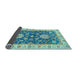 Sideview of Oriental Light Blue Traditional Rug, abs2499lblu