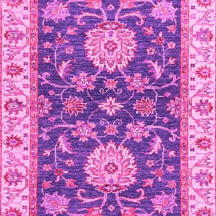 Machine Washable Oriental Pink Traditional Rug, wshabs2499pnk