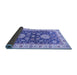 Sideview of Oriental Blue Traditional Rug, abs2499blu