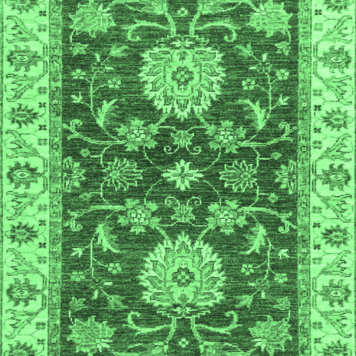 Oriental Emerald Green Traditional Rug, abs2499emgrn