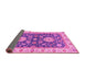 Sideview of Oriental Pink Traditional Rug, abs2499pnk