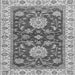 Square Oriental Gray Traditional Rug, abs2499gry