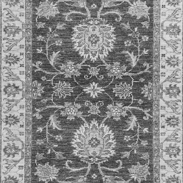 Machine Washable Oriental Gray Traditional Rug, wshabs2499gry