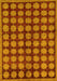 Machine Washable Abstract Yellow Modern Rug, wshabs249yw