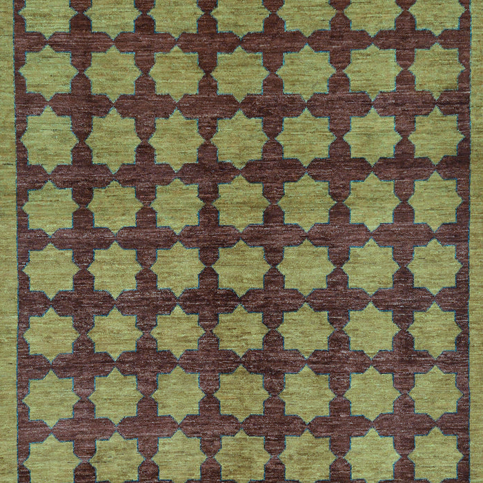 Abstract Light Blue Modern Rug, abs249lblu