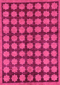 Abstract Pink Modern Rug, abs249pnk