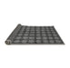 Sideview of Abstract Gray Modern Rug, abs249gry