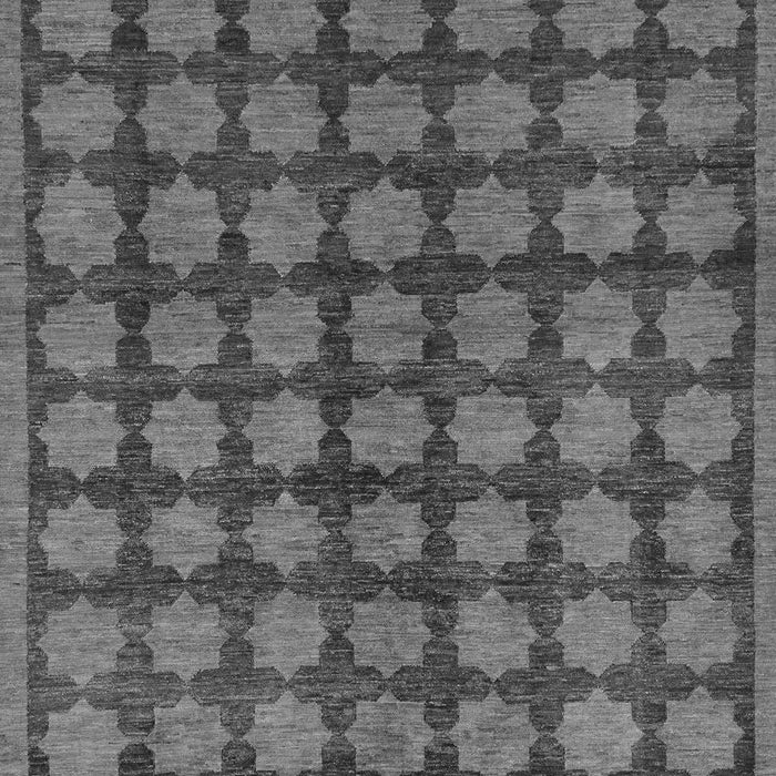 Machine Washable Abstract Gray Modern Rug, wshabs249gry