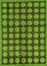 Abstract Green Modern Rug, abs249grn