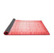 Abstract Red Modern Area Rugs