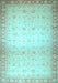 Abstract Light Blue Modern Rug, abs24lblu