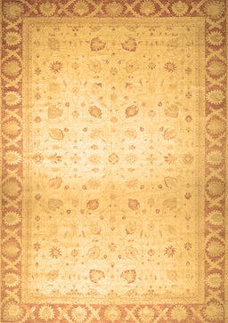 Abstract Brown Modern Rug, abs24brn