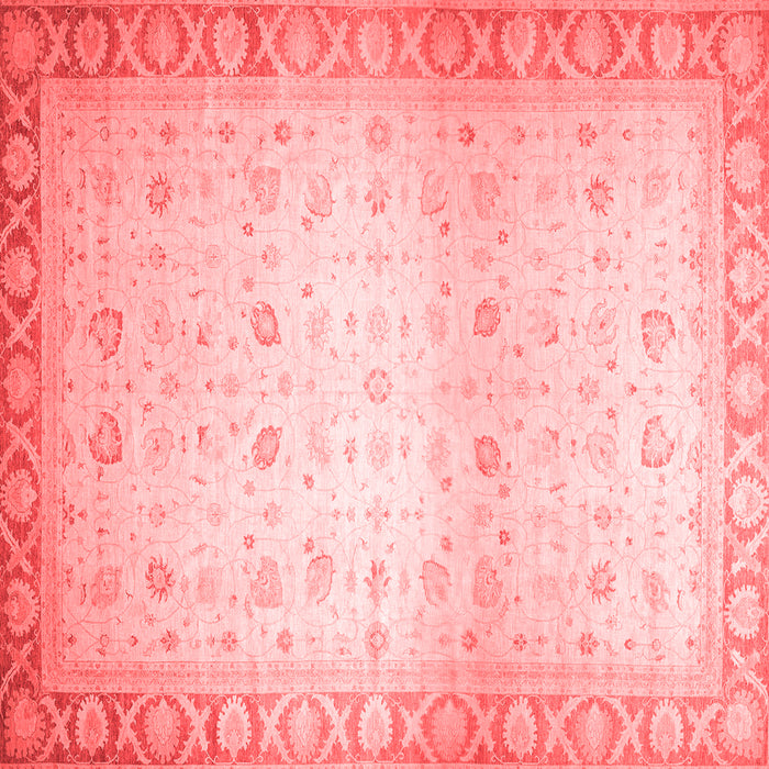 Abstract Red Modern Rug, abs24red