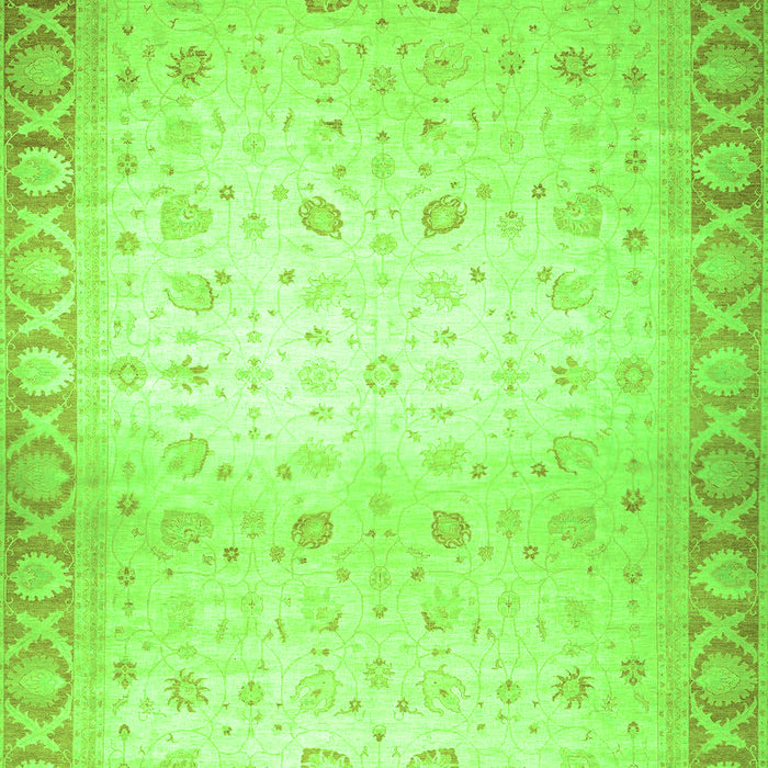 Abstract Green Modern Rug, abs24grn