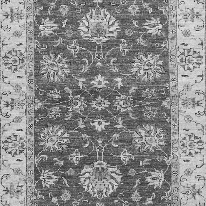 Machine Washable Oriental Gray Traditional Rug, wshabs2500gry