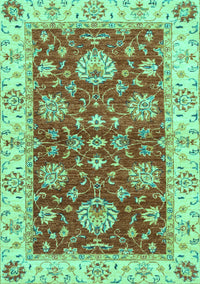 Oriental Turquoise Traditional Rug, abs2500turq