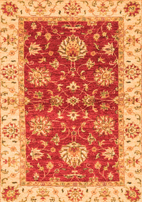 Oriental Orange Traditional Rug, abs2500org