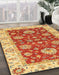 Machine Washable Abstract Fire Red Rug in a Family Room, wshabs2500