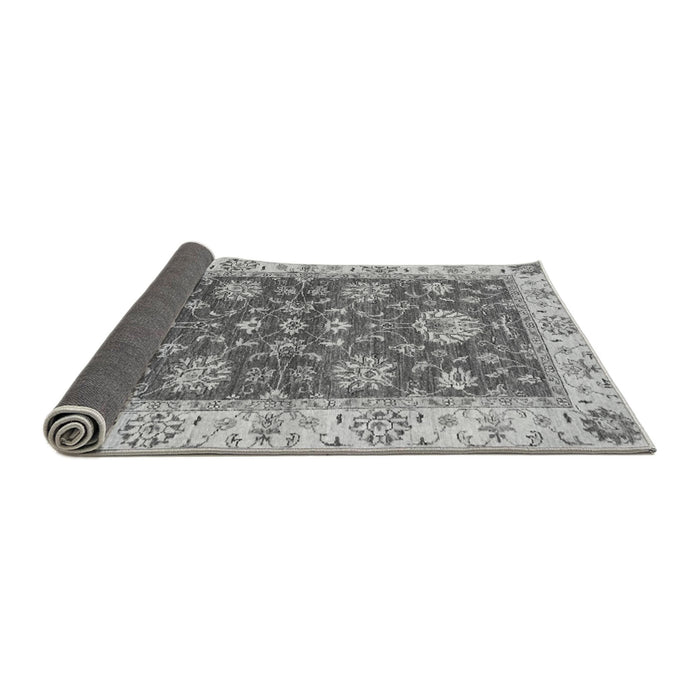 Sideview of Oriental Gray Traditional Rug, abs2500gry