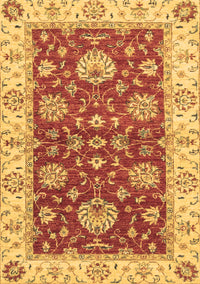 Oriental Brown Traditional Rug, abs2500brn