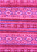 Abstract Pink Modern Rug, abs2501pnk