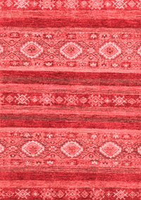 Abstract Red Modern Rug, abs2501red