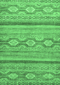 Southwestern Emerald Green Country Rug, abs2502emgrn