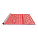 Country Red Washable Rugs