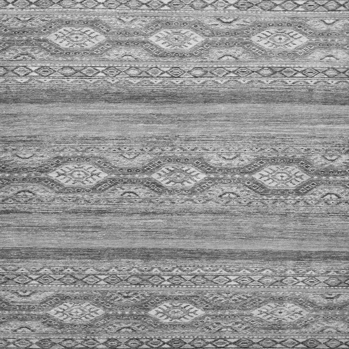 Square Southwestern Gray Country Rug, abs2502gry