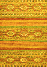 Southwestern Yellow Country Rug, abs2502yw