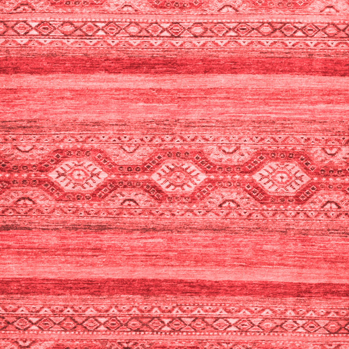 Machine Washable Southwestern Red Country Rug, wshabs2502red