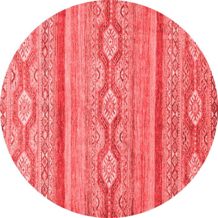 Machine Washable Southwestern Red Country Rug, wshabs2502red