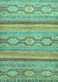 Southwestern Turquoise Country Rug, abs2502turq