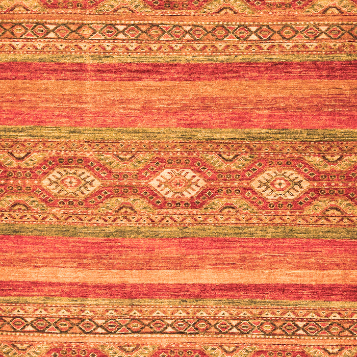 Abstract Orange Modern Rug, abs2503org