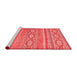 Modern Red Washable Rugs