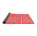 Abstract Red Modern Area Rugs