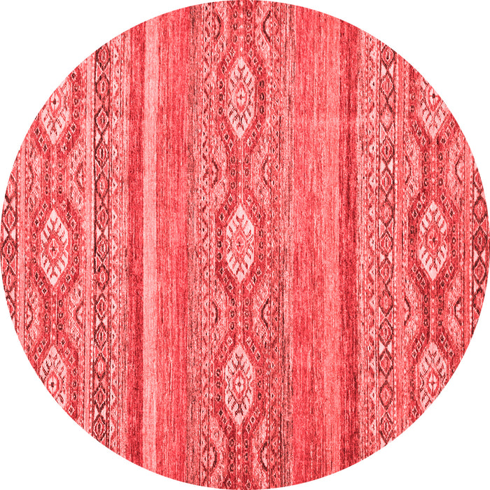 Machine Washable Abstract Red Modern Rug, wshabs2503red