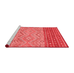 Country Red Washable Rugs