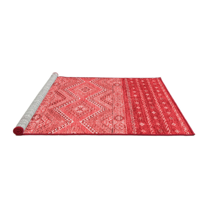Country Red Washable Rugs