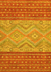 Southwestern Yellow Country Rug, abs2504yw