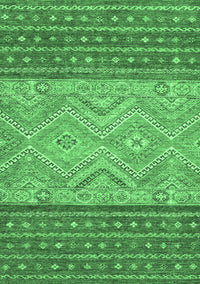 Southwestern Emerald Green Country Rug, abs2504emgrn