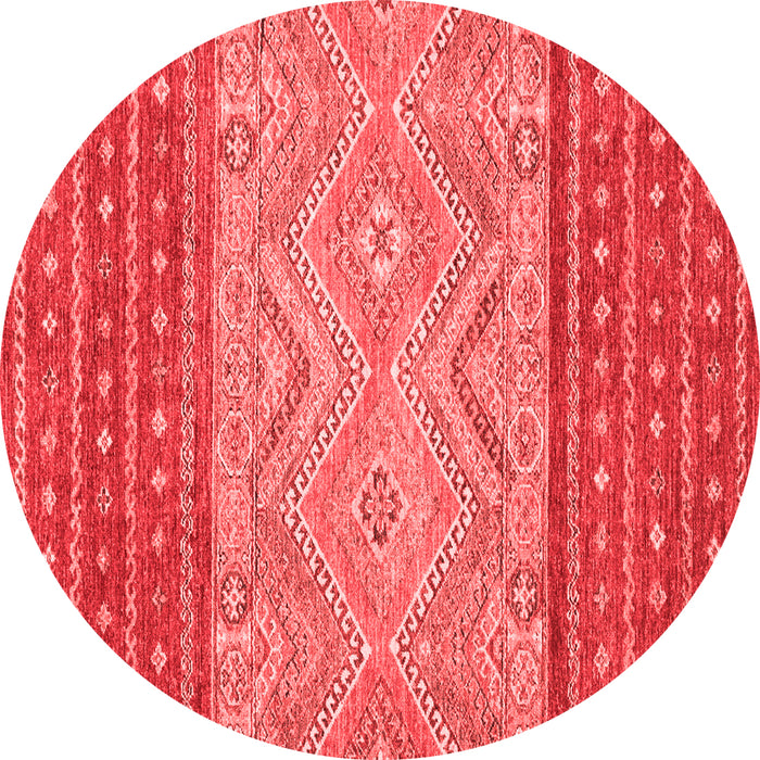 Machine Washable Southwestern Red Country Rug, wshabs2504red