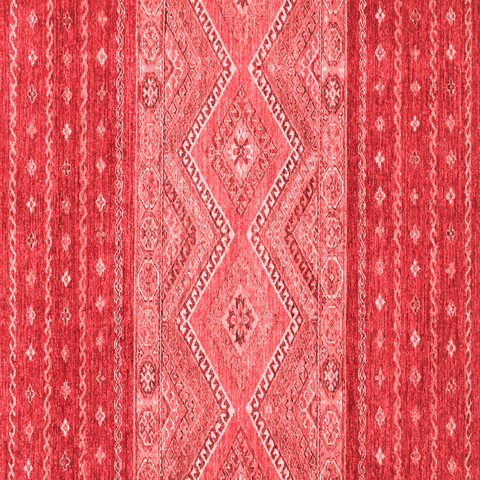 Machine Washable Southwestern Red Country Rug, wshabs2504red