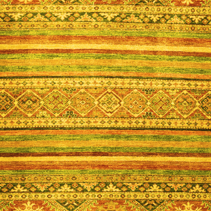 Abstract Yellow Modern Rug, abs2505yw