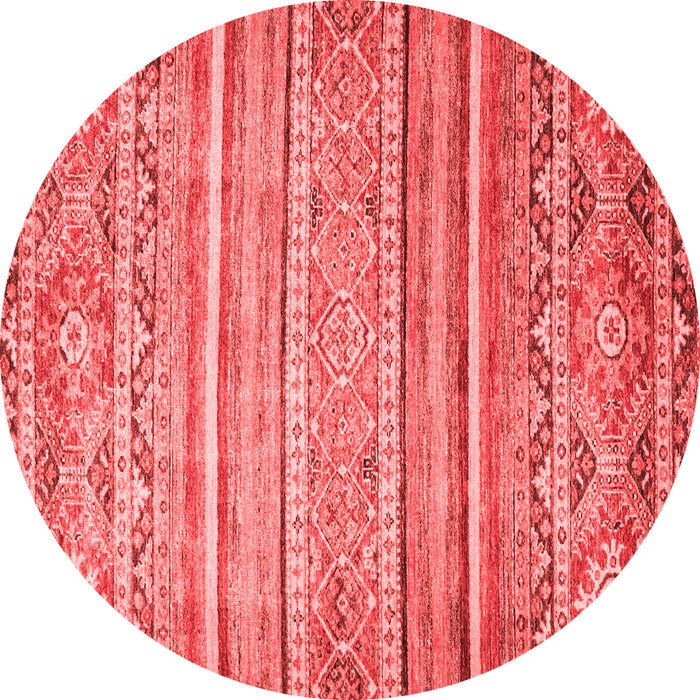 Machine Washable Abstract Red Modern Rug, wshabs2505red