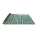 Sideview of Abstract Light Blue Modern Rug, abs2505lblu