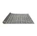 Sideview of Abstract Gray Modern Rug, abs2505gry